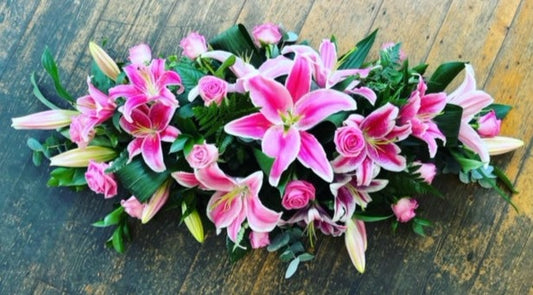 Rose and Lily Double Ended Spray