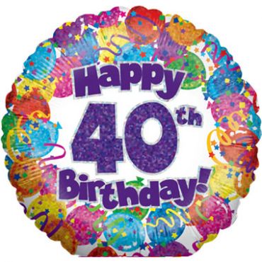 40th Birthday Balloon