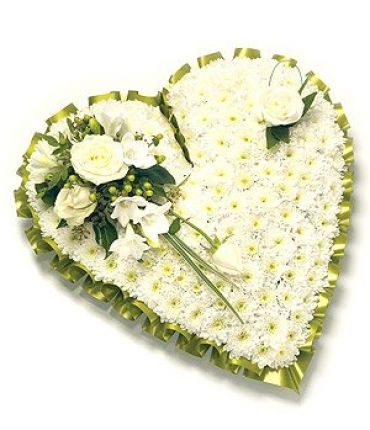 White Based Heart