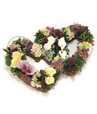 Double Open Heart - Choice Of Colours