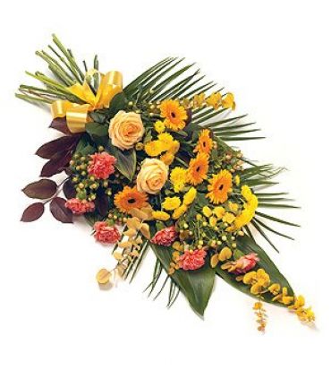 Gold & Peach Mixed Sheaf