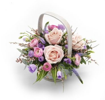 Pink & Mauve Basket