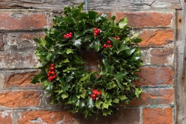 Plain Holly Wreath